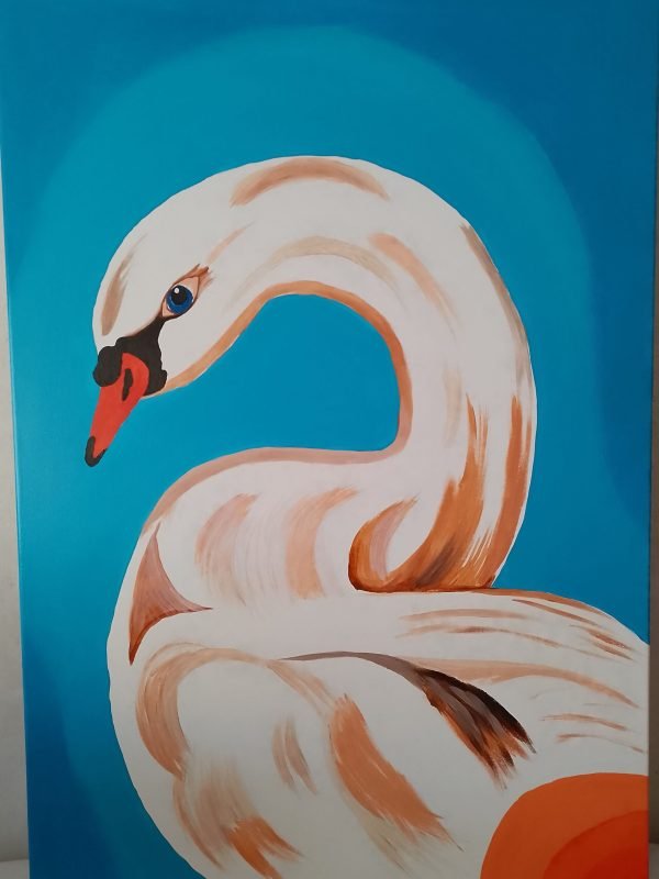 CISNE MÁGICO ( 60 x 90cm).